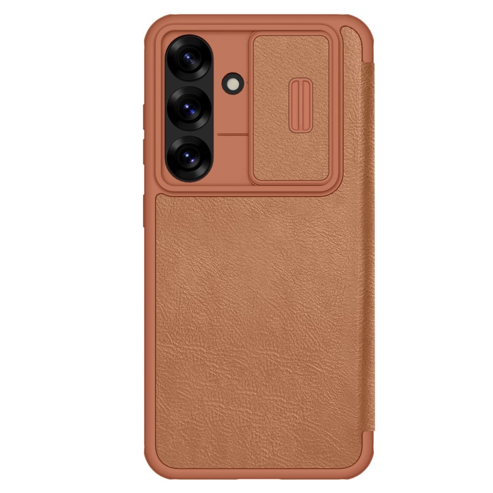 Funda Qin Pro CamShield Samsung Galaxy S25 Brown