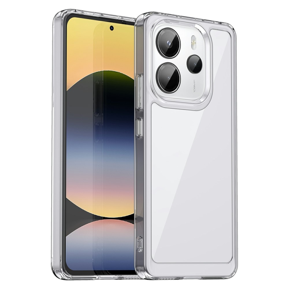 Funda híbrida para Xiaomi Redmi Note 14 4G transparente