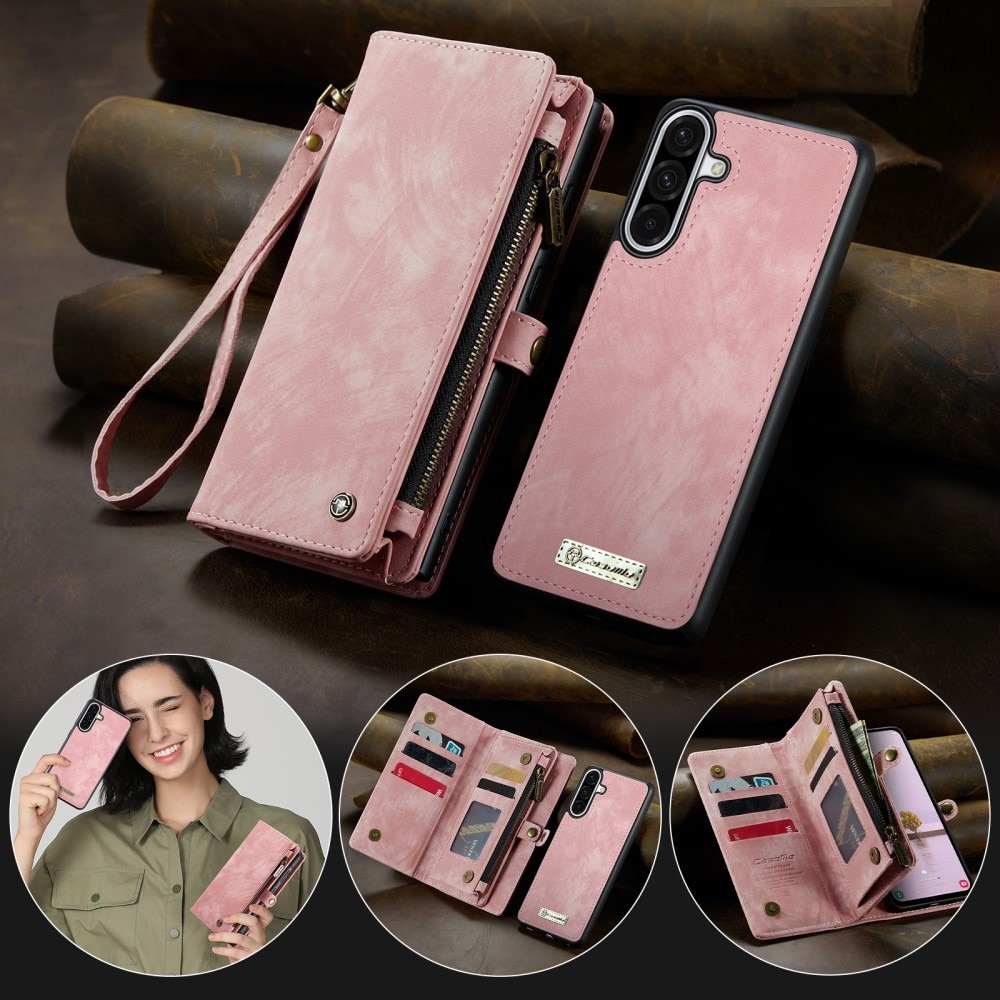 Cartera Multi-Slot Samsung Galaxy A56 Rosa