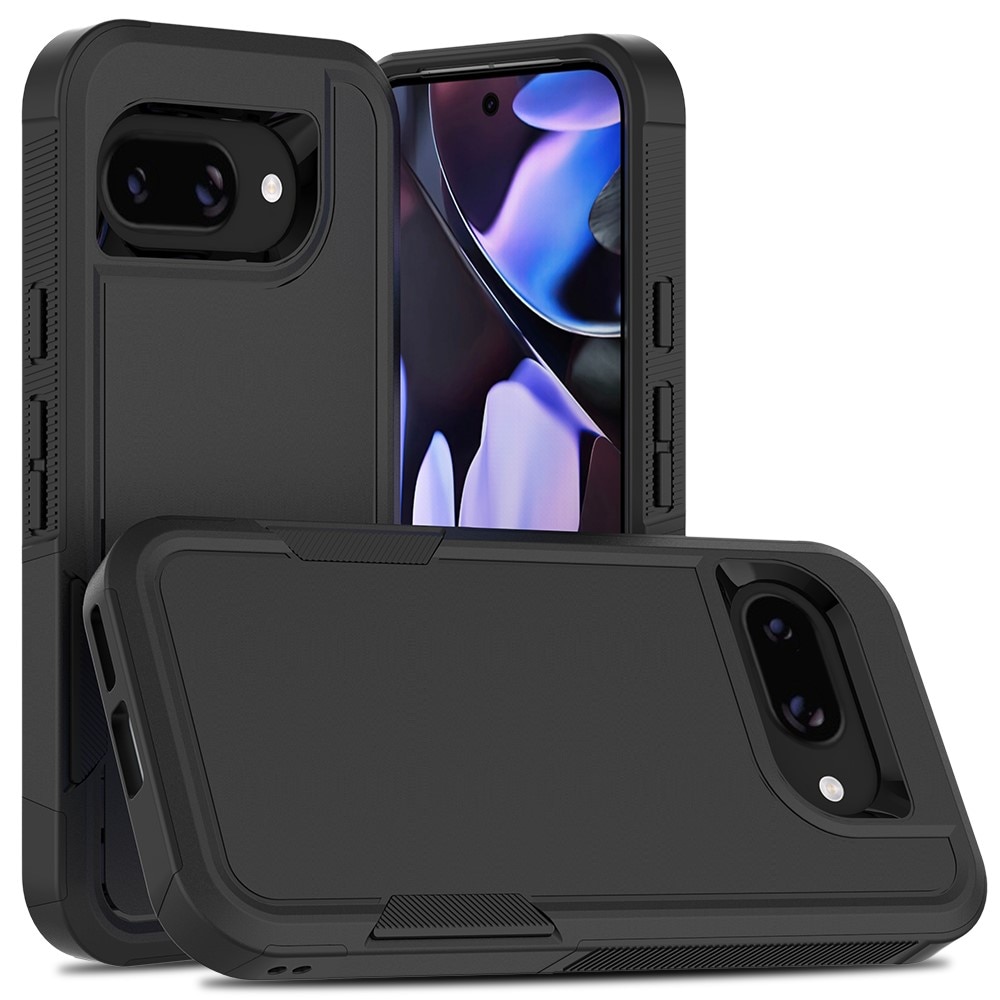 Funda híbrida Off-road Google Pixel 9a, negro