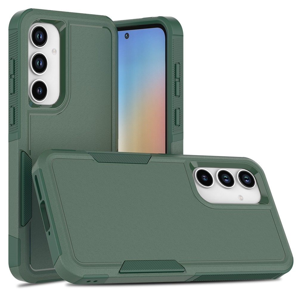 Funda híbrida Off-road Samsung Galaxy A56, Verde