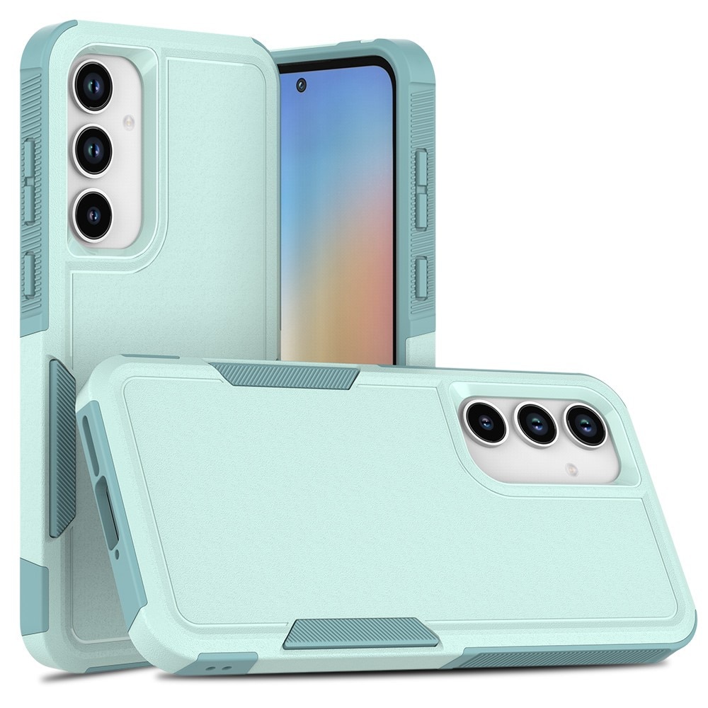 Funda híbrida Off-road Samsung Galaxy A56, verde menta