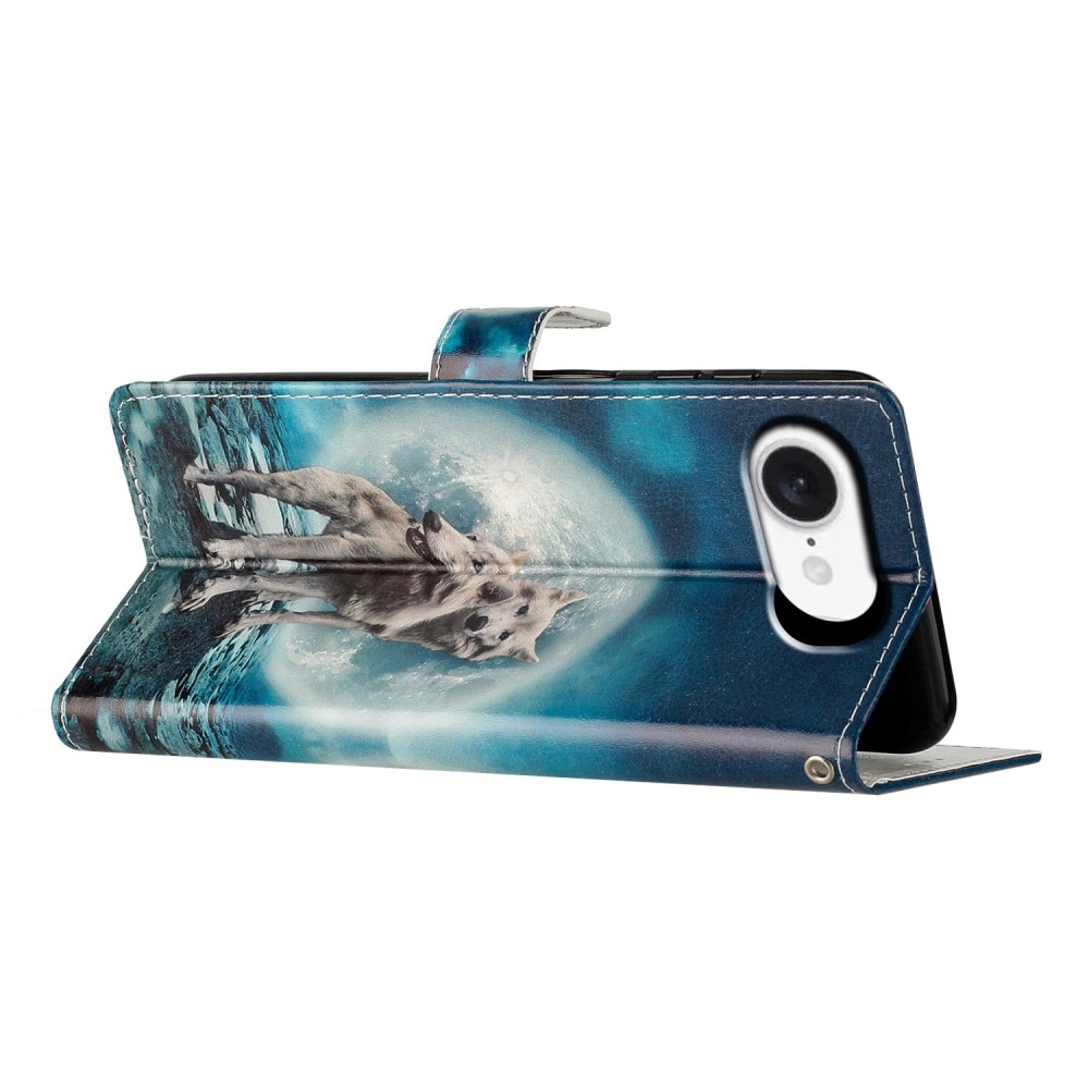 Funda cartera iPhone 16e lobos