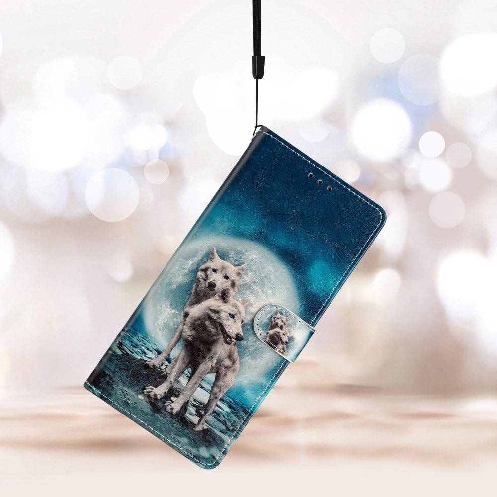 Funda cartera iPhone 16e lobos