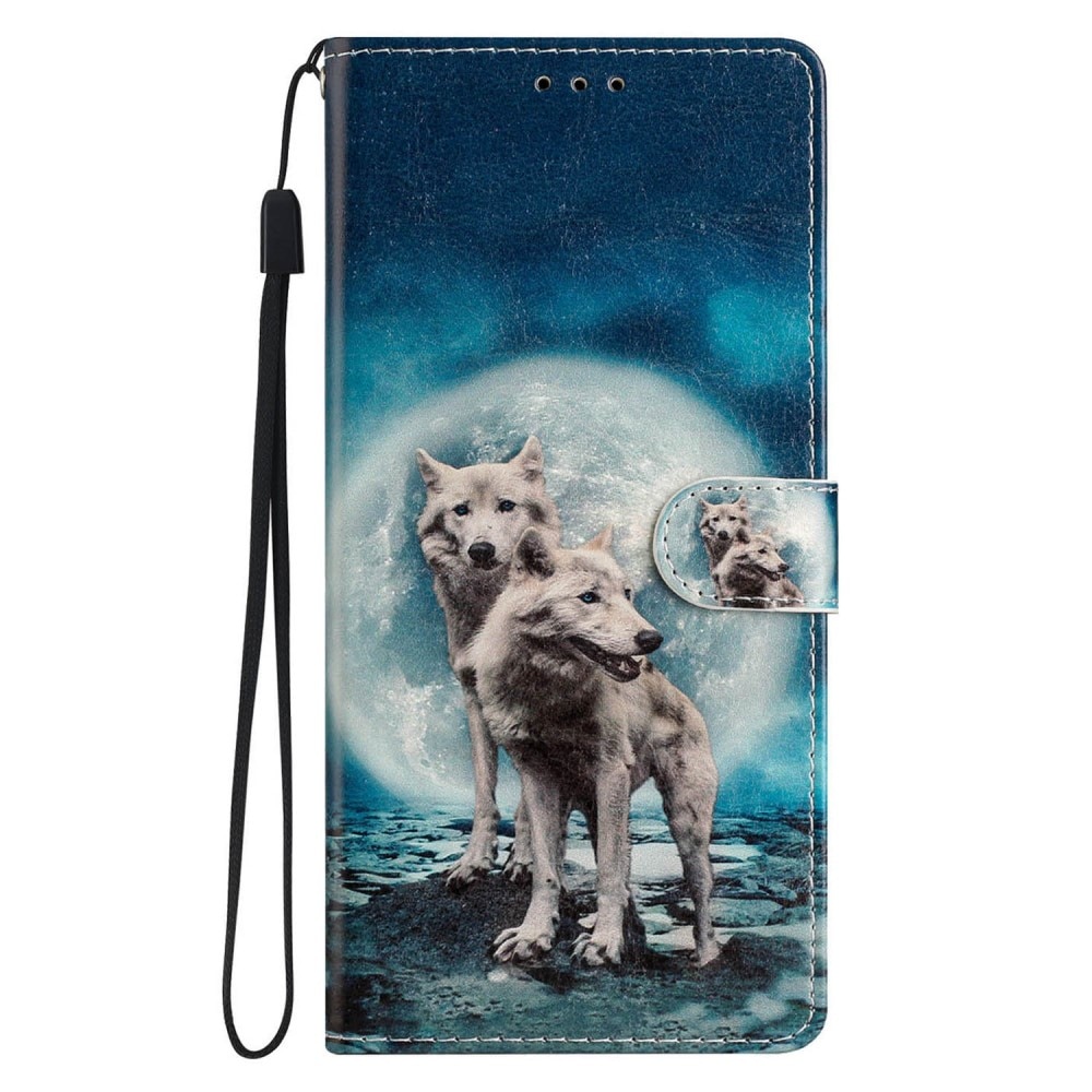 Funda cartera iPhone 16e lobos