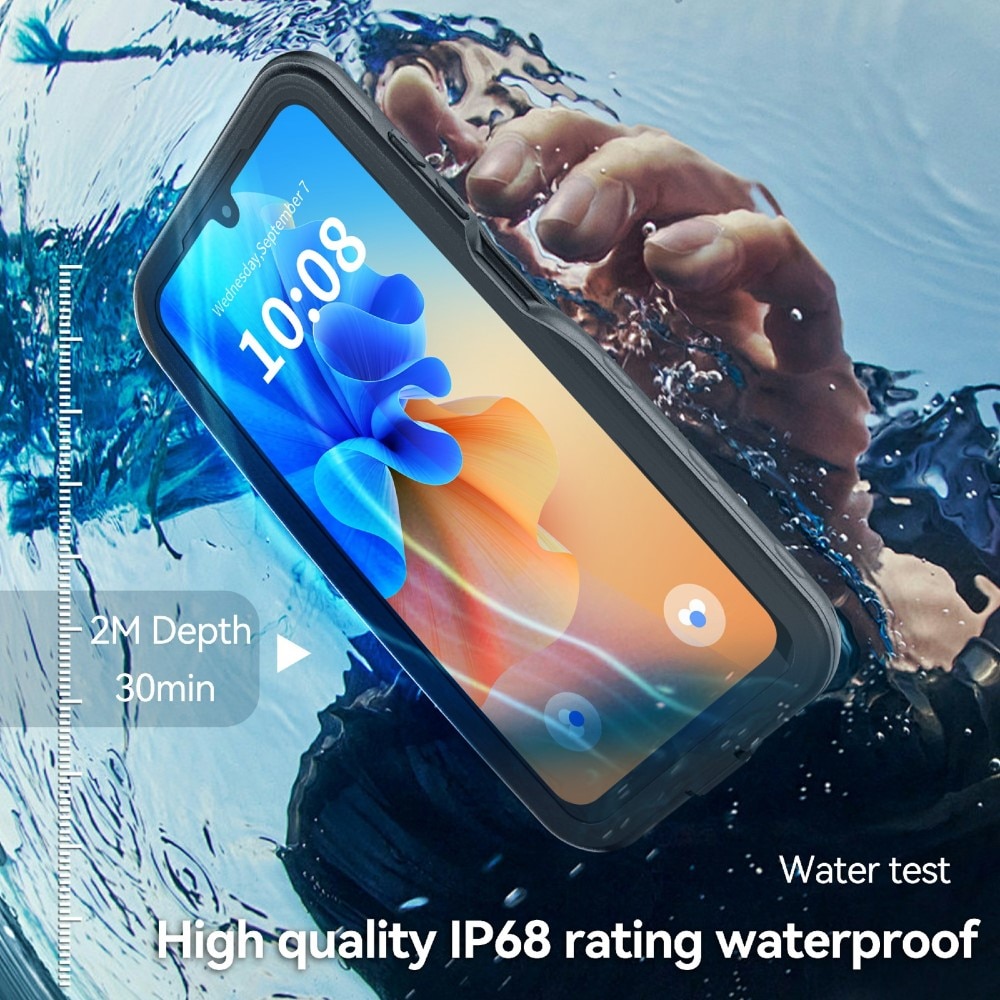 Funda Híbrida Impermeable Samsung Galaxy A26 transparente