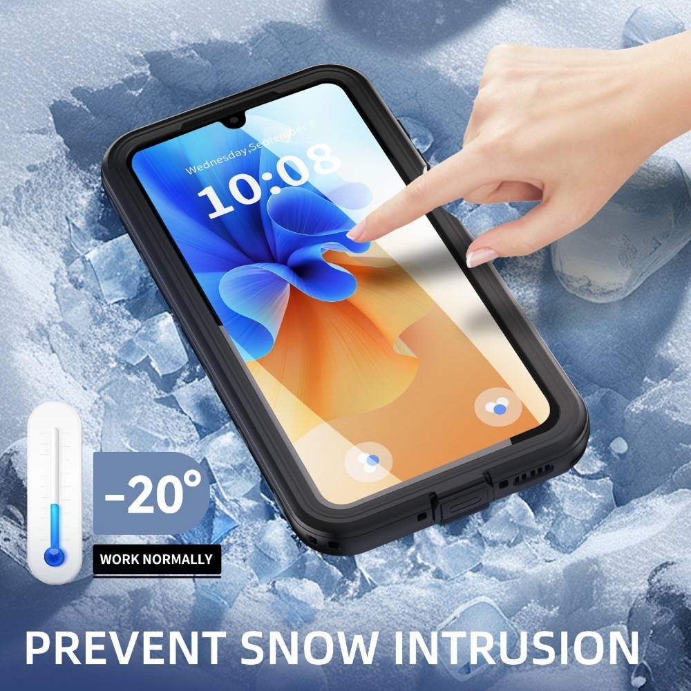 Funda Híbrida Impermeable Samsung Galaxy A26 transparente