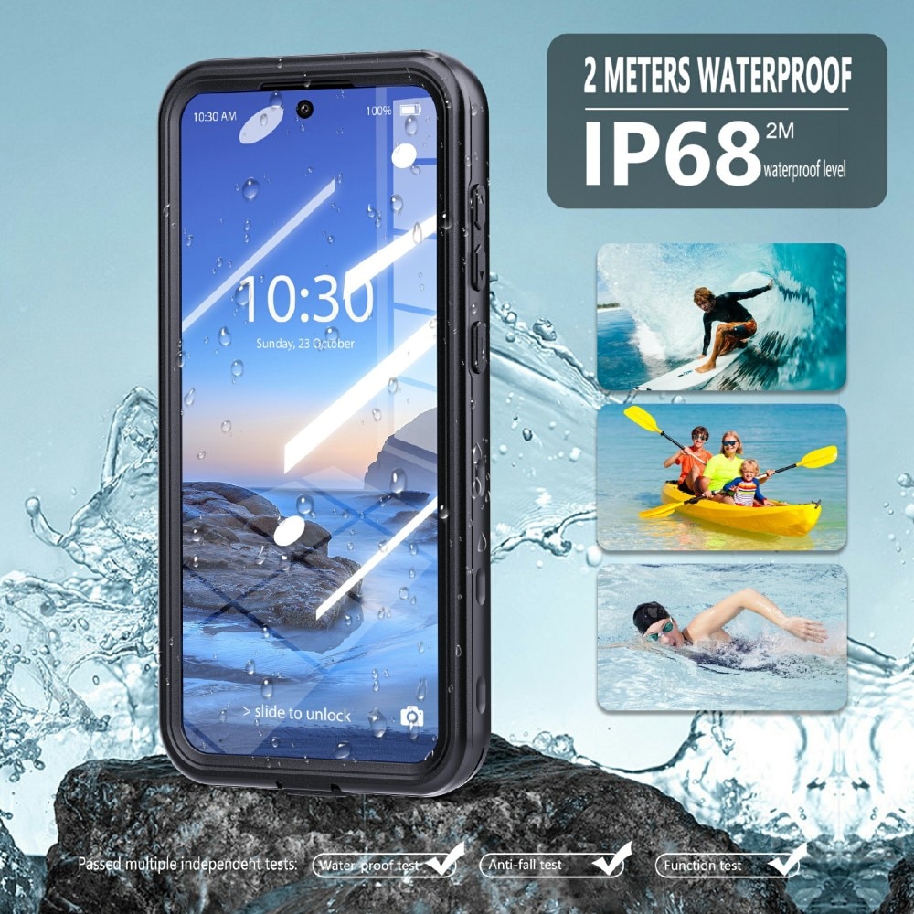 Funda Híbrida Impermeable Samsung Galaxy A36 transparente