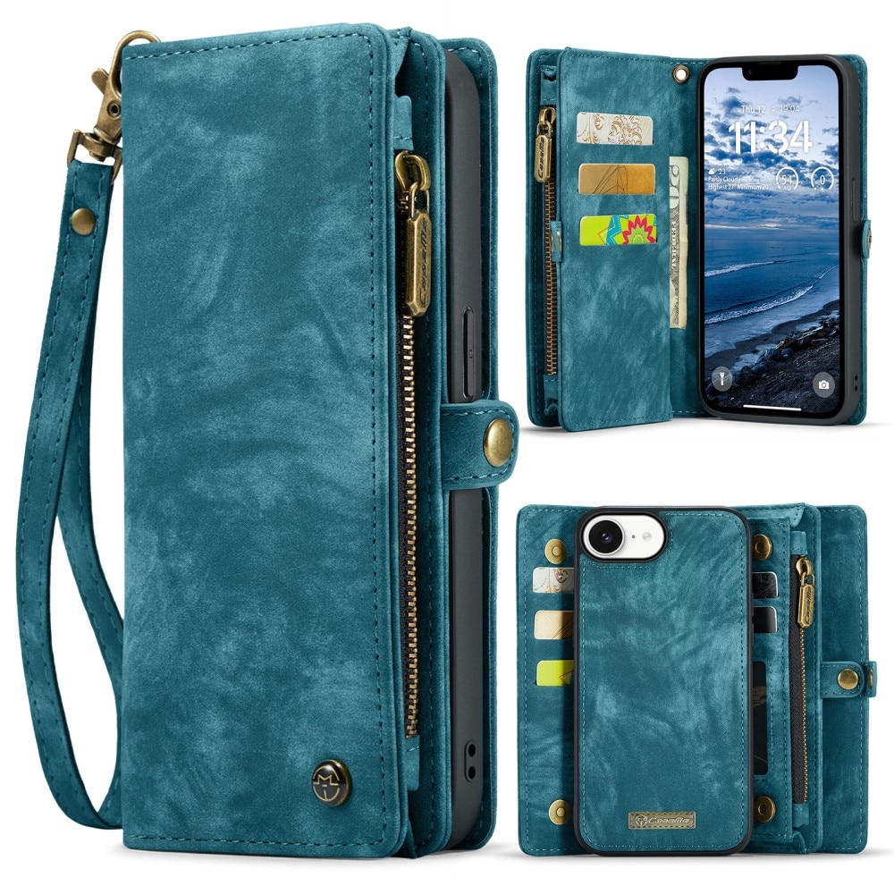 Cartera Multi-Slot iPhone 16e Azul