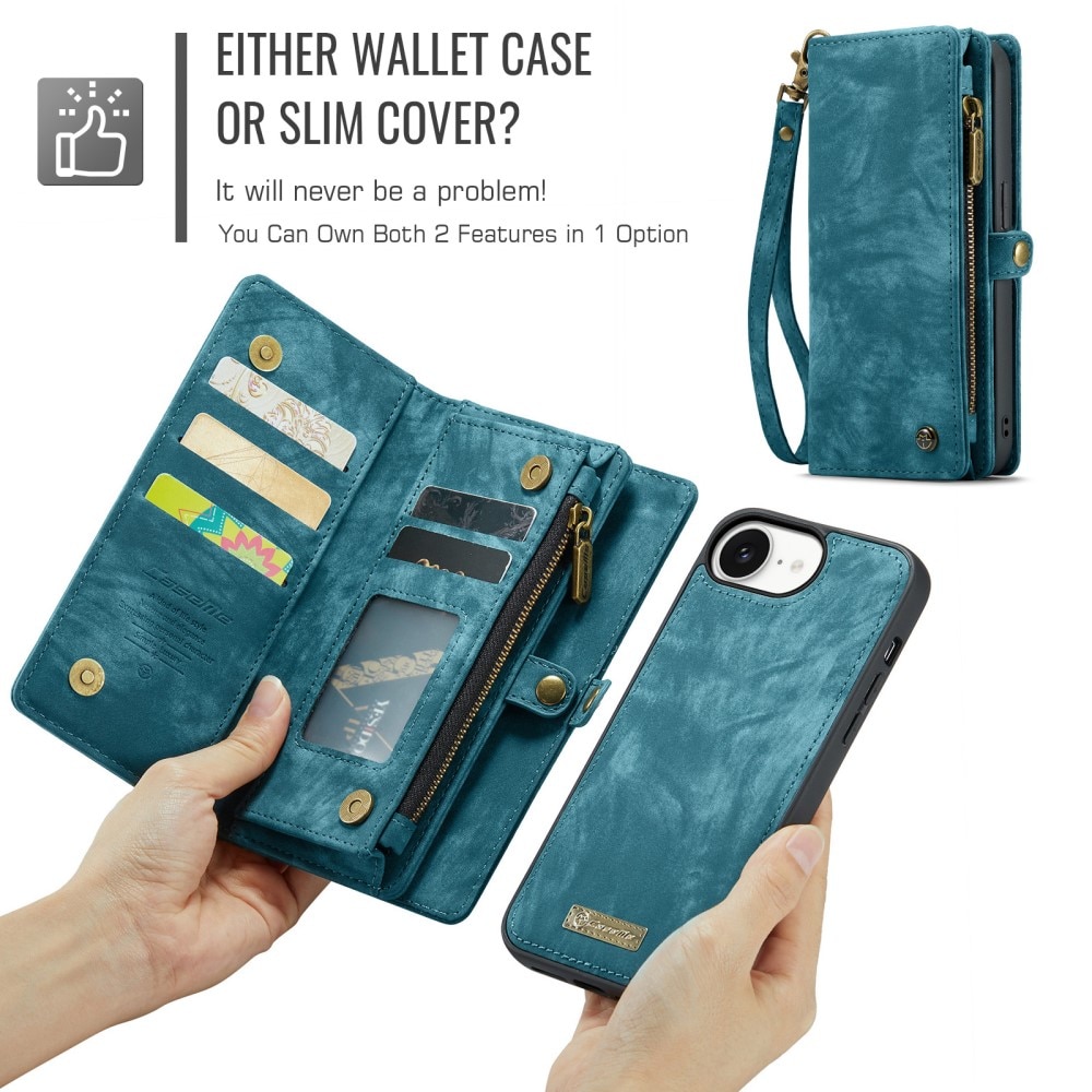 Cartera Multi-Slot iPhone 16e Azul