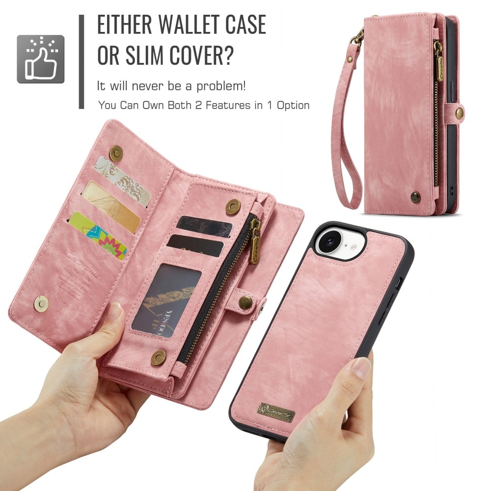 Cartera Multi-Slot iPhone 16e Rosa