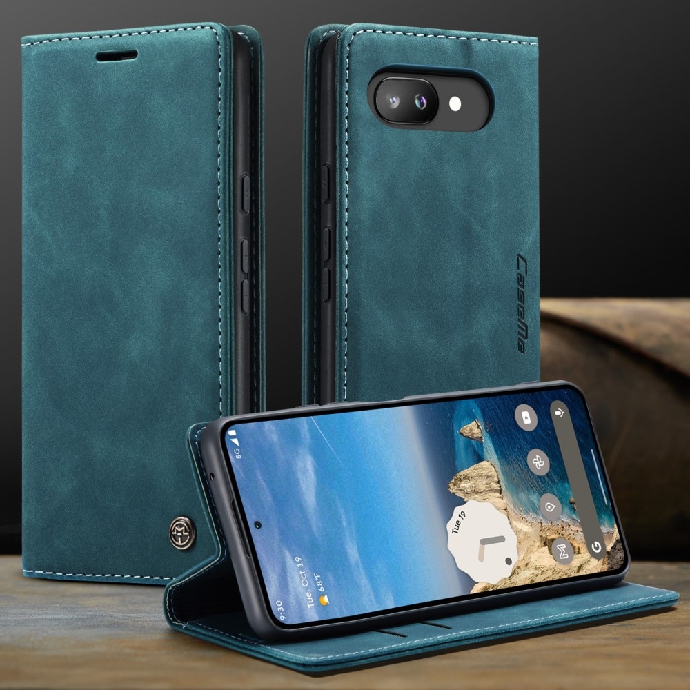 Funda delgada con solapa Google Pixel 9a Azul