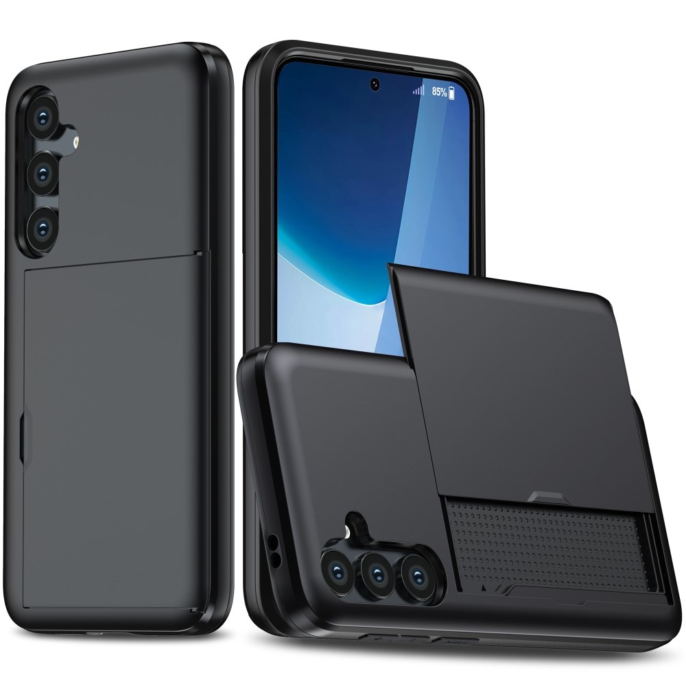 Funda con ranura para tarjetas Samsung Galaxy A56 Negro