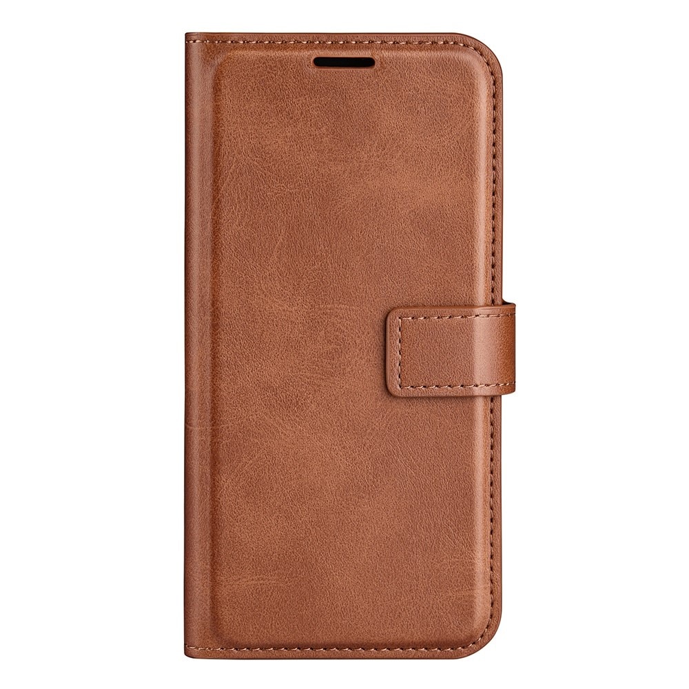 Cartera Leather Wallet Samsung Galaxy S23 Ultra Brown