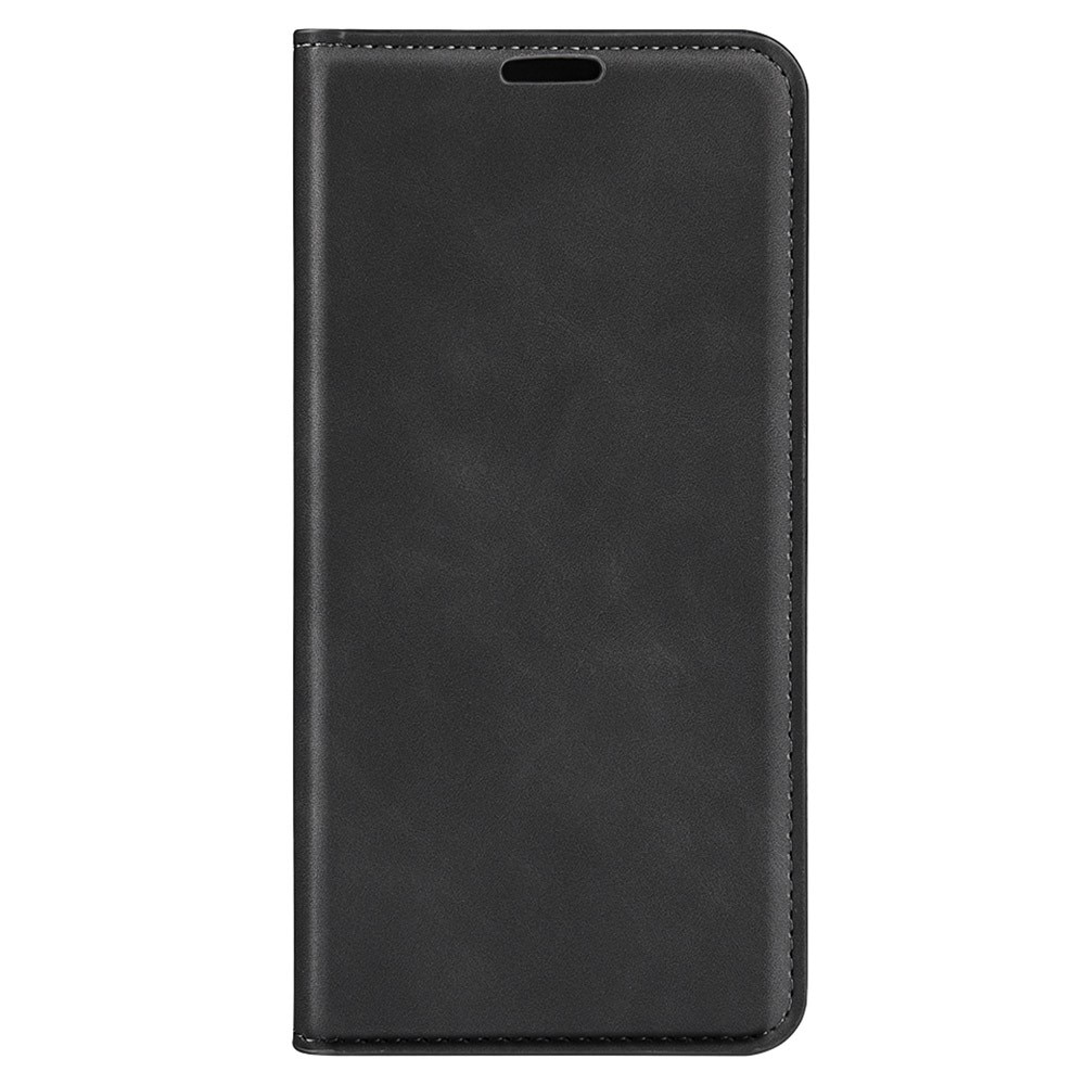 Funda delgada cartera iPhone 15 Pro Max negro