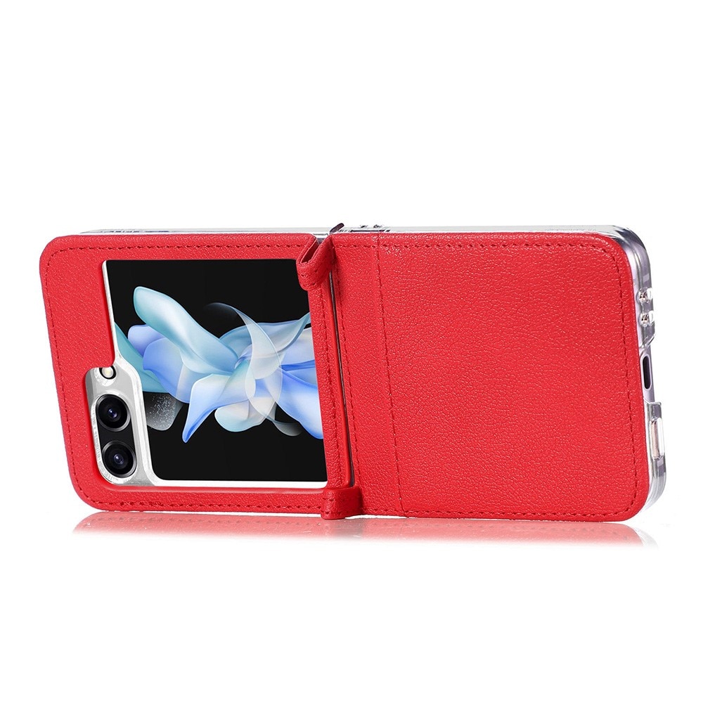 Cartera Slim Card Wallet Samsung Galaxy Z Flip 5 rojo