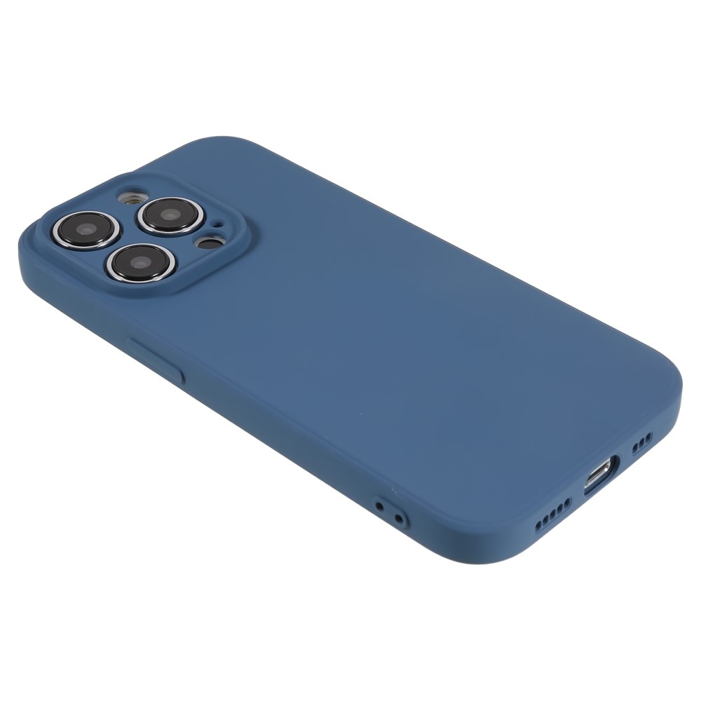 Funda TPU resistente a los golpes iPhone 15 Pro Max Azul