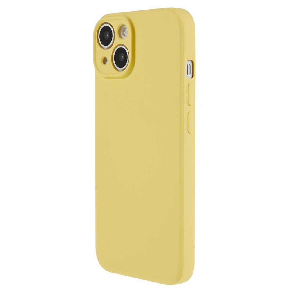 Funda TPU resistente a los golpes iPhone 15 Amarillo