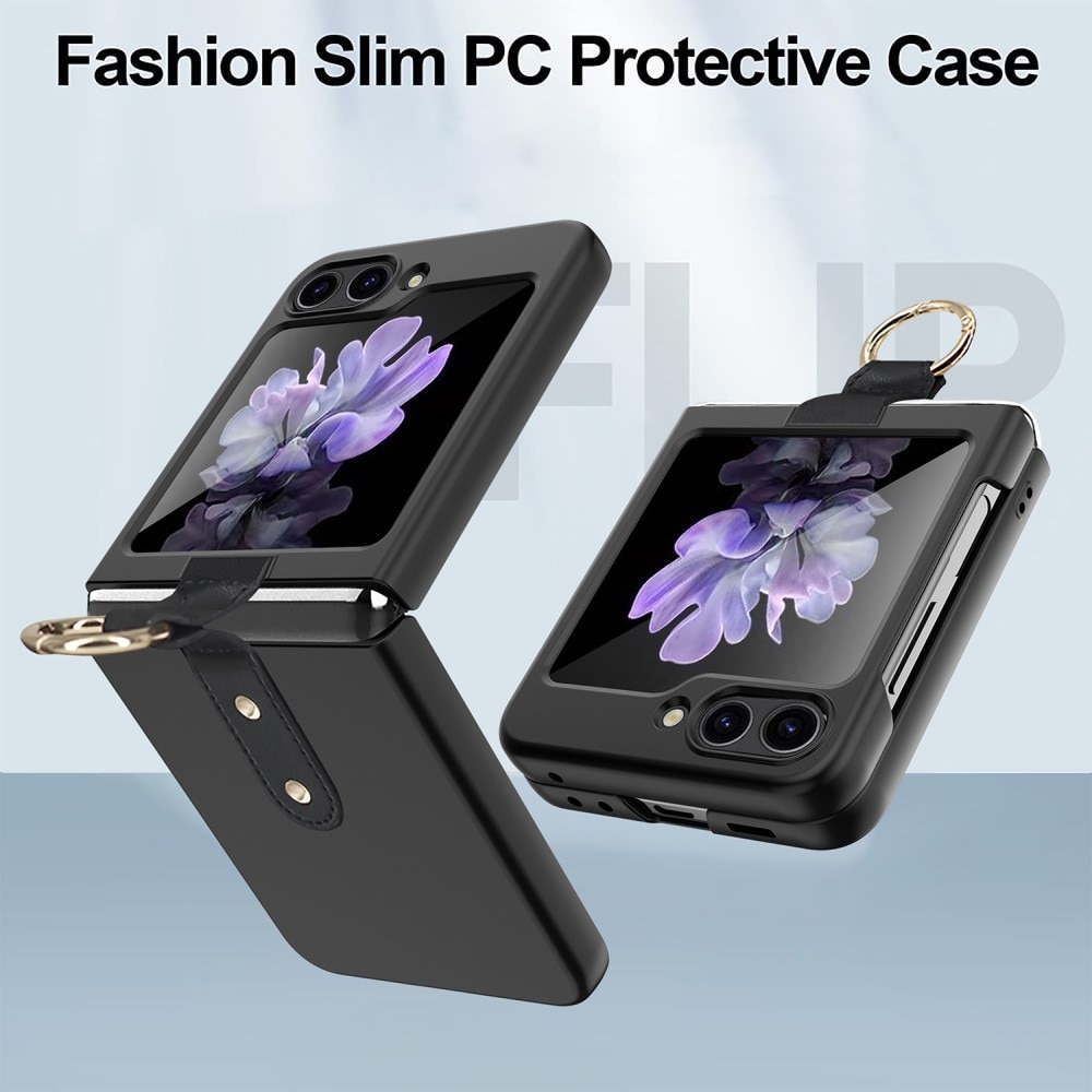 Funda con porta anillos Samsung Galaxy Z Flip 6 negro