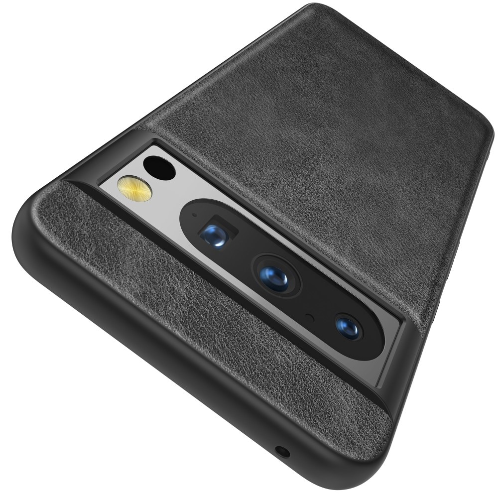 Funda de cuero Google Pixel 8 Pro negro