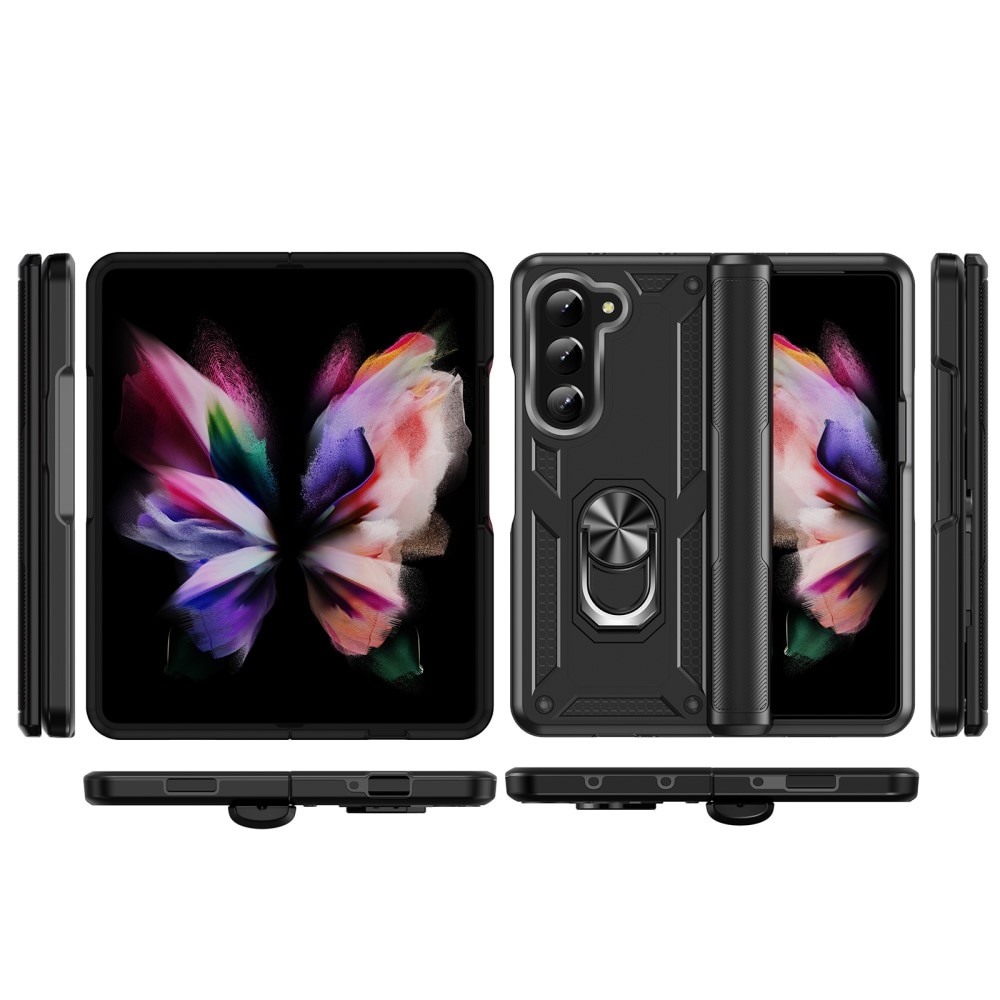 Funda híbrida Tech Ring Samsung Galaxy Z Fold 6 negro