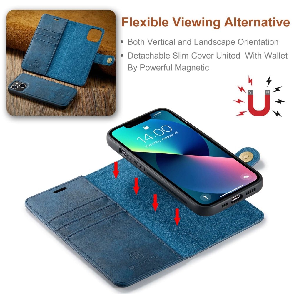 Cartera Magnet Wallet iPhone 15 Blue