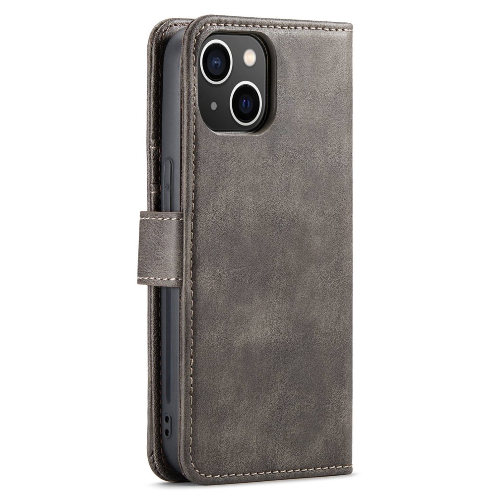 Cartera Magnet Wallet iPhone 15 Plus Brown