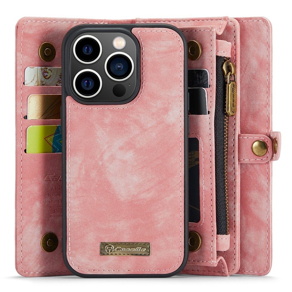 Cartera Multi-Slot iPhone 15 Pro rosado