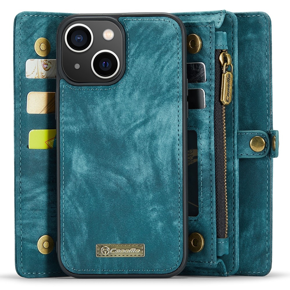 Cartera Multi-Slot iPhone 15 azul