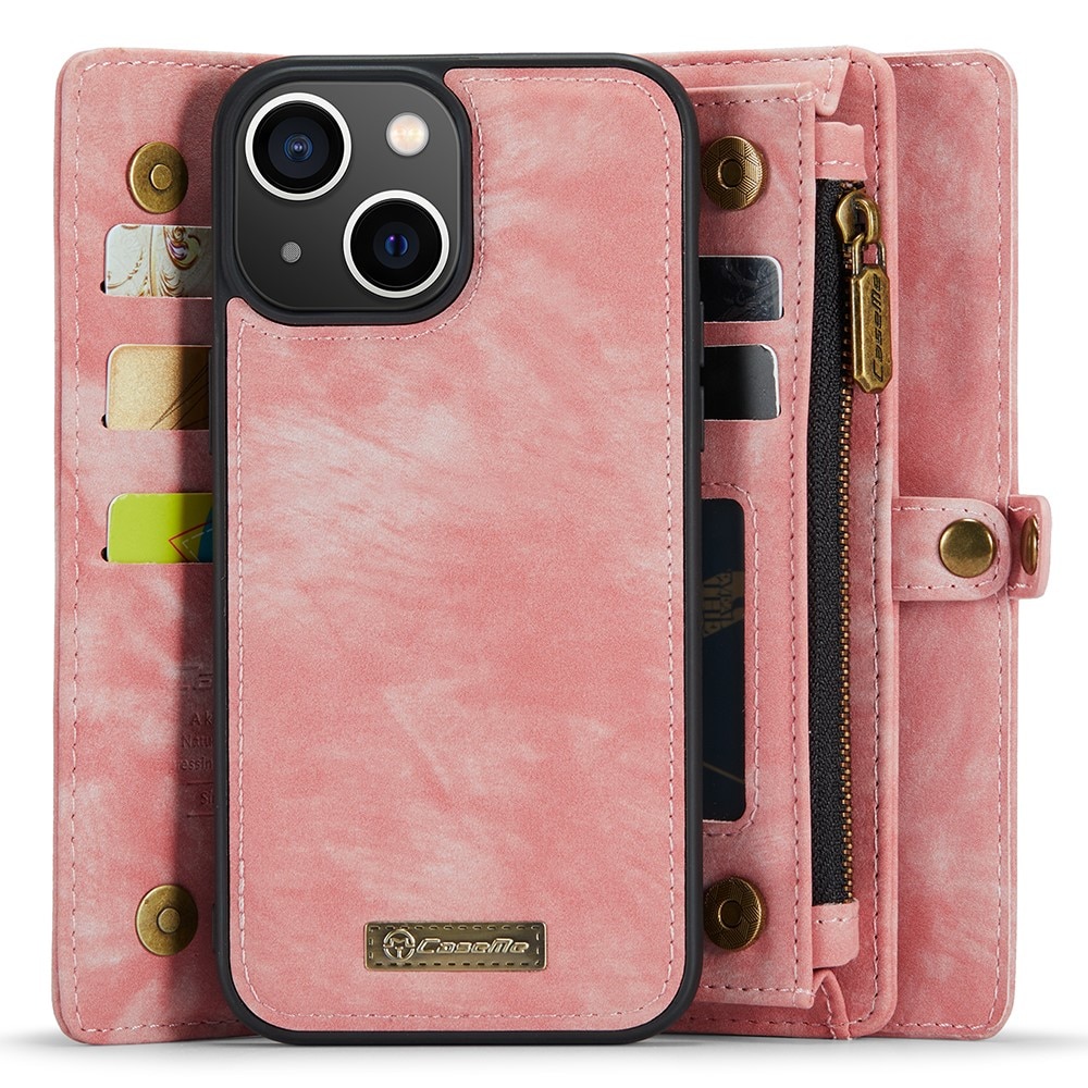 Cartera Multi-Slot iPhone 15 rosado