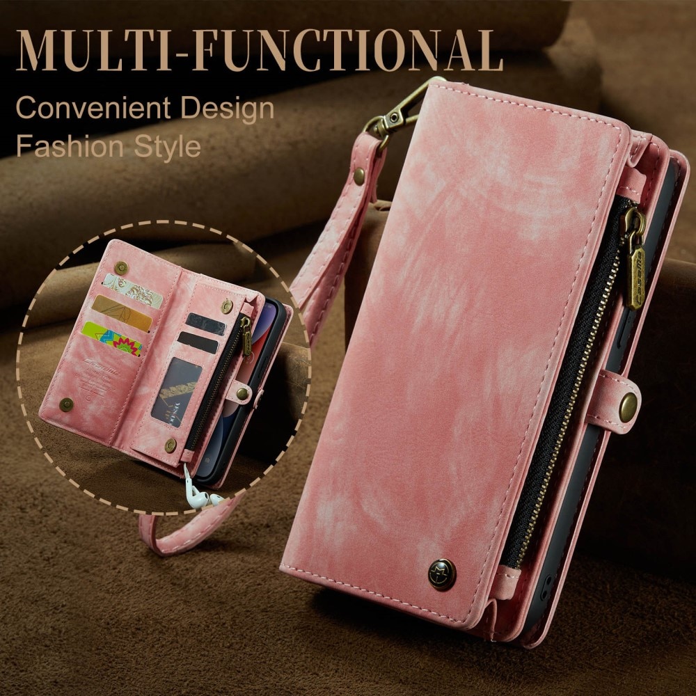 Cartera Multi-Slot iPhone 15 Plus rosado