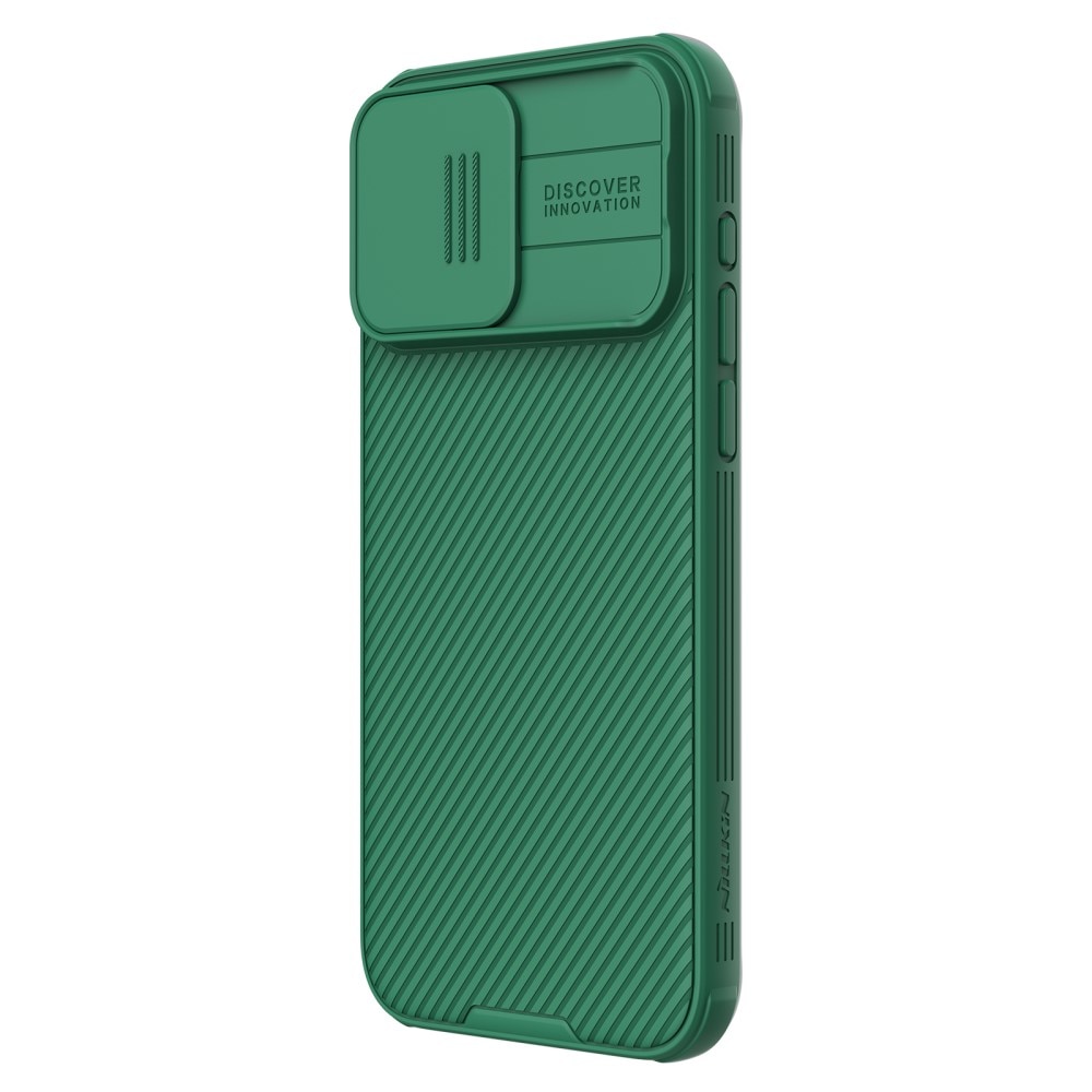 Funda CamShield iPhone 15 Pro verde