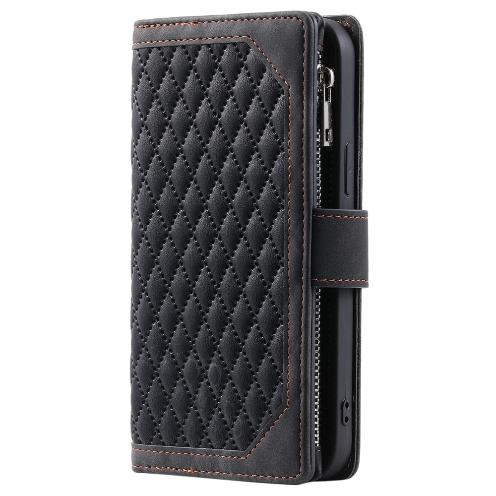 Funda acolchada tipo billetera Samsung Galaxy S24 Negro