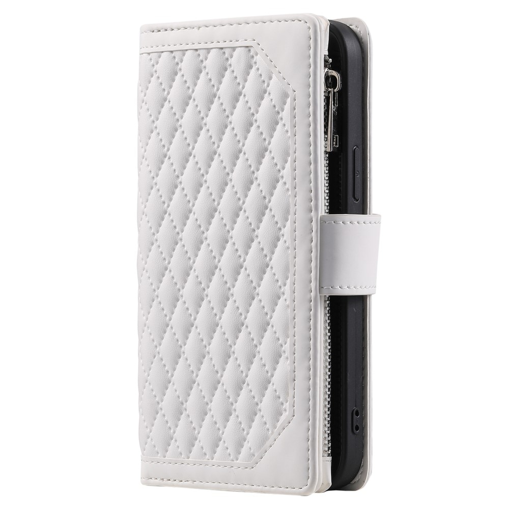 Funda acolchada tipo billetera Samsung Galaxy S24 Plus Blance