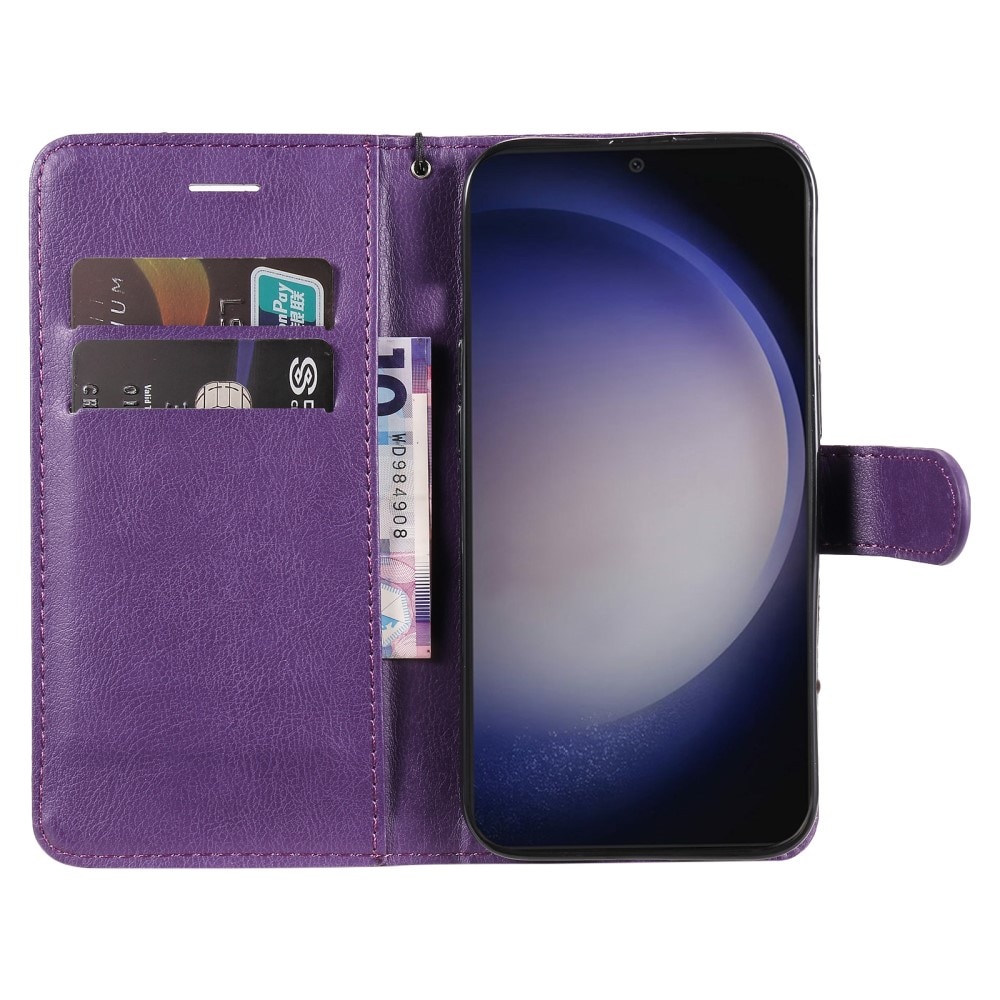 Cartera Samsung Galaxy S24 violeta