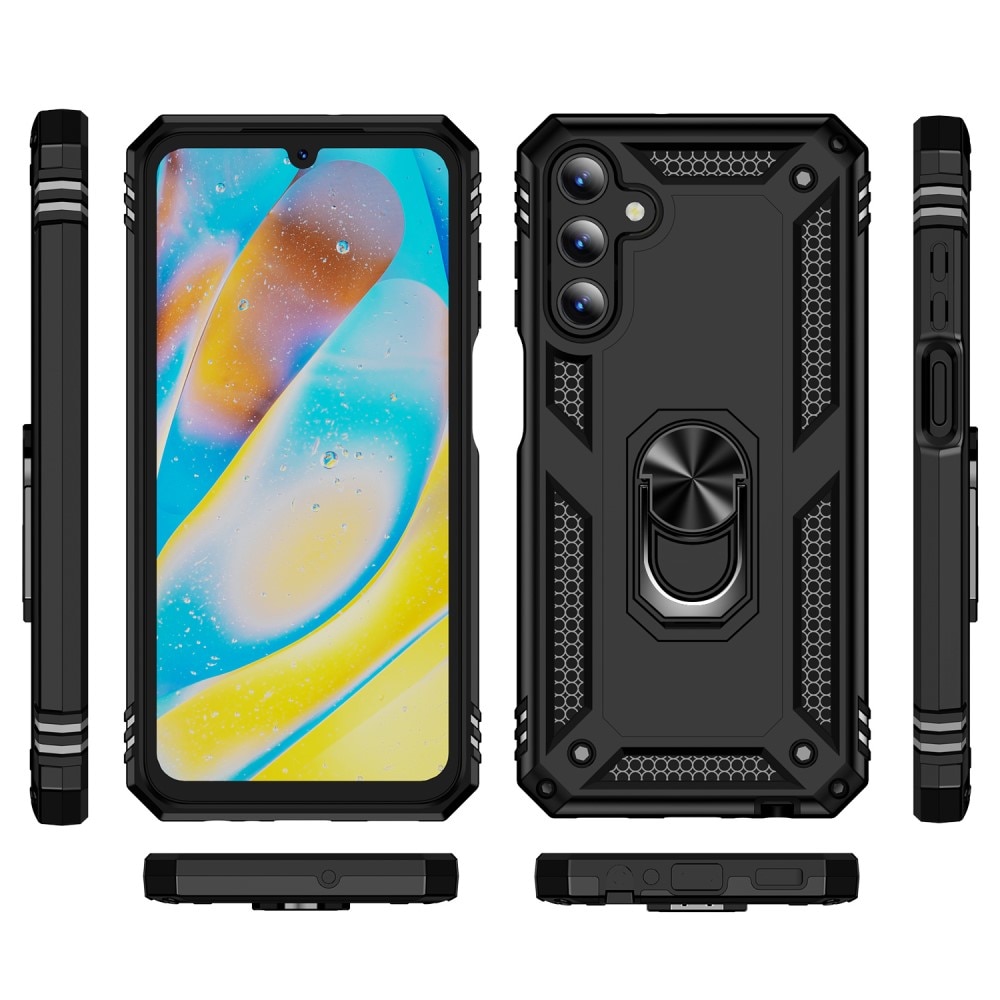 Funda híbrida Tech Ring Samsung Galaxy A15 negro