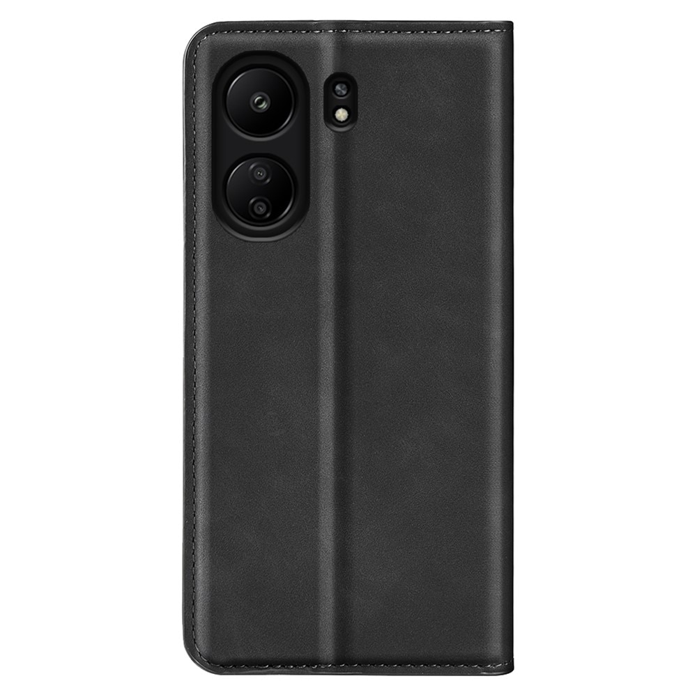 Funda delgada cartera Xiaomi Redmi 13C negro