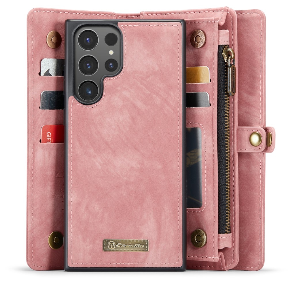 Cartera Multi-Slot Samsung Galaxy S24 Ultra rosado