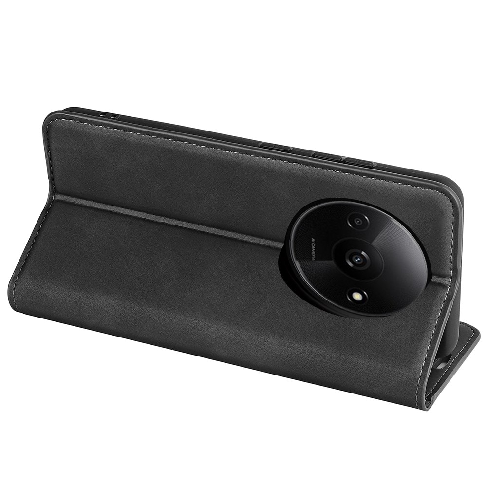 Funda delgada cartera Xiaomi Redmi A3 negro