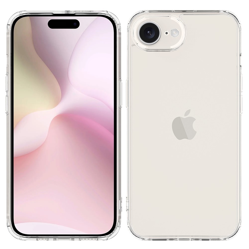 Funda híbrida para iPhone SE (2024) transparente