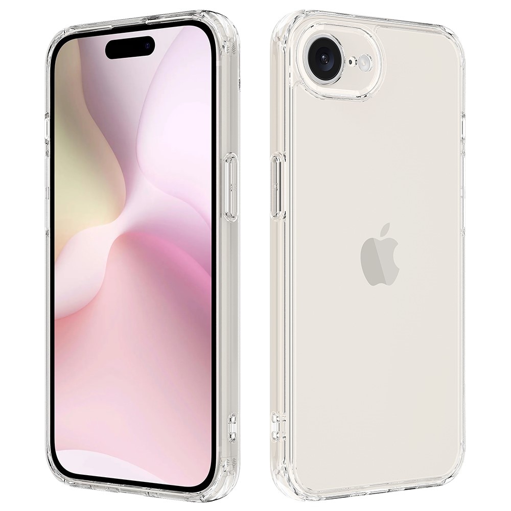 Funda híbrida para iPhone SE (2024) transparente