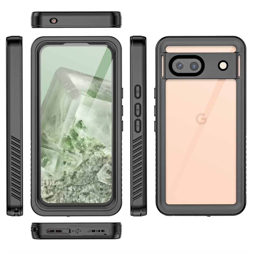 Funda Híbrida Impermeable Google Pixel 8a transparente