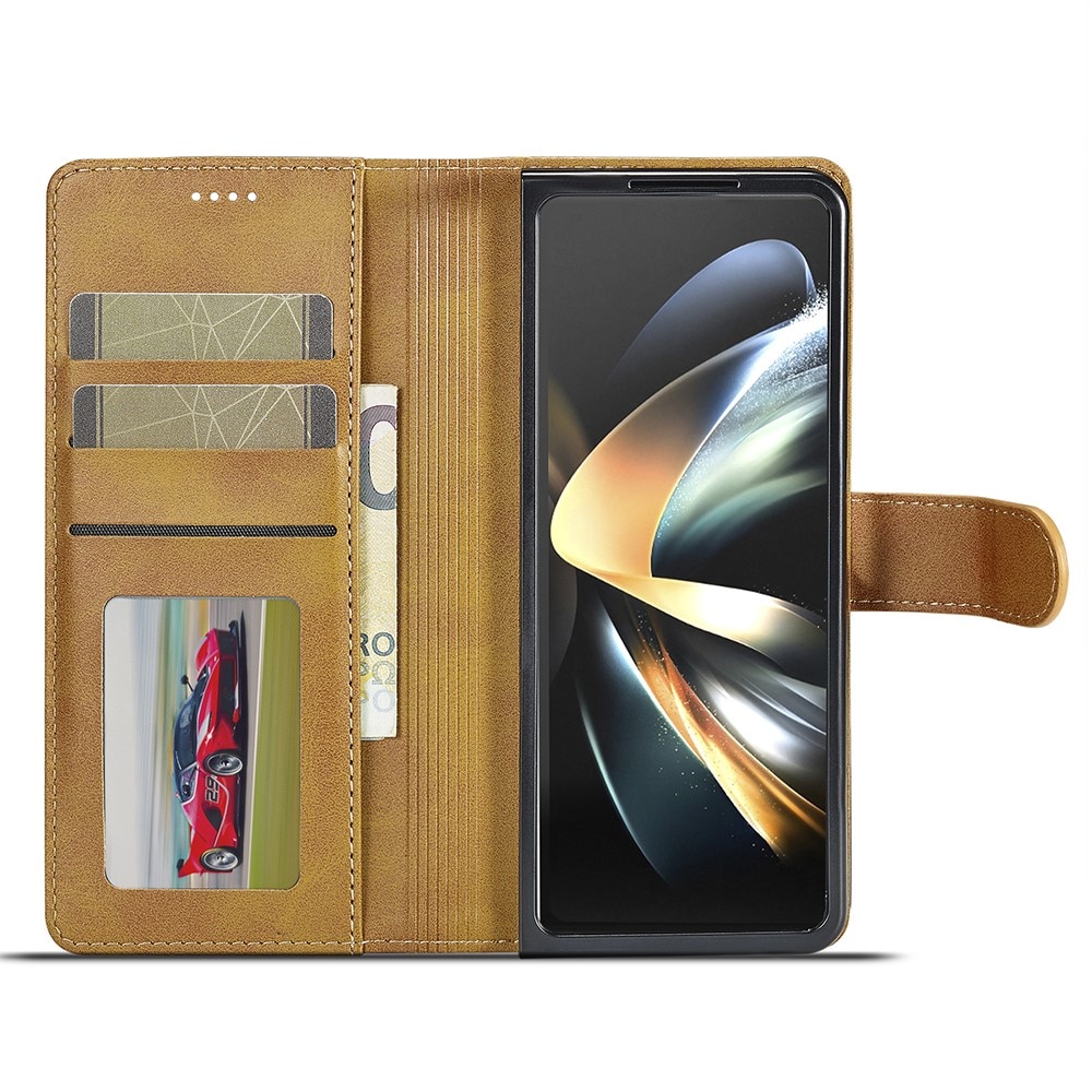 Cartera Samsung Galaxy Z Fold 6 coñac