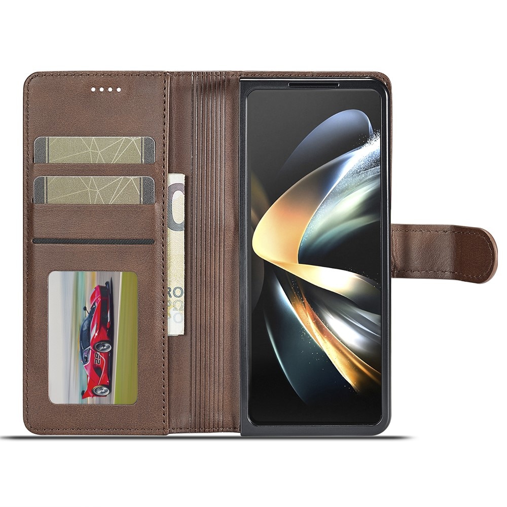 Cartera Samsung Galaxy Z Fold 6 marrón