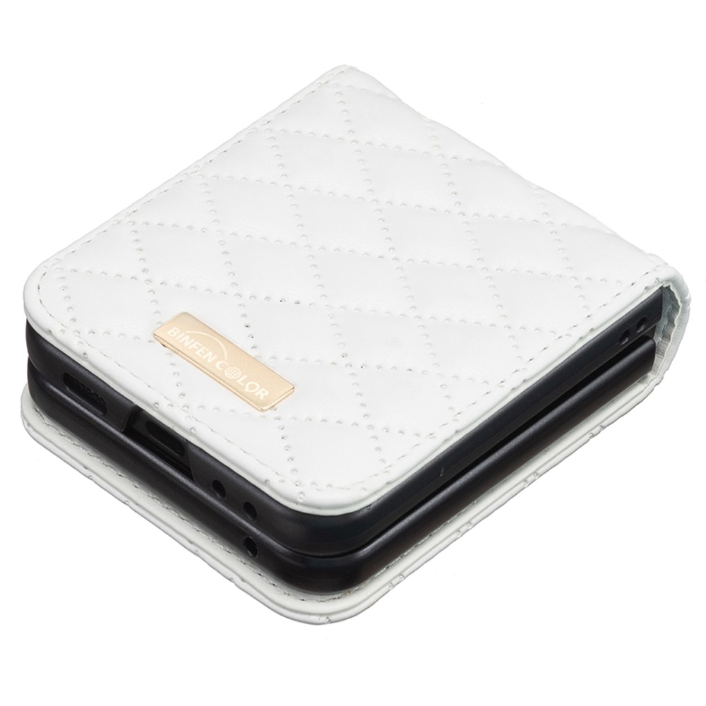 Funda acolchado Samsung Galaxy Z Flip 6 blanco