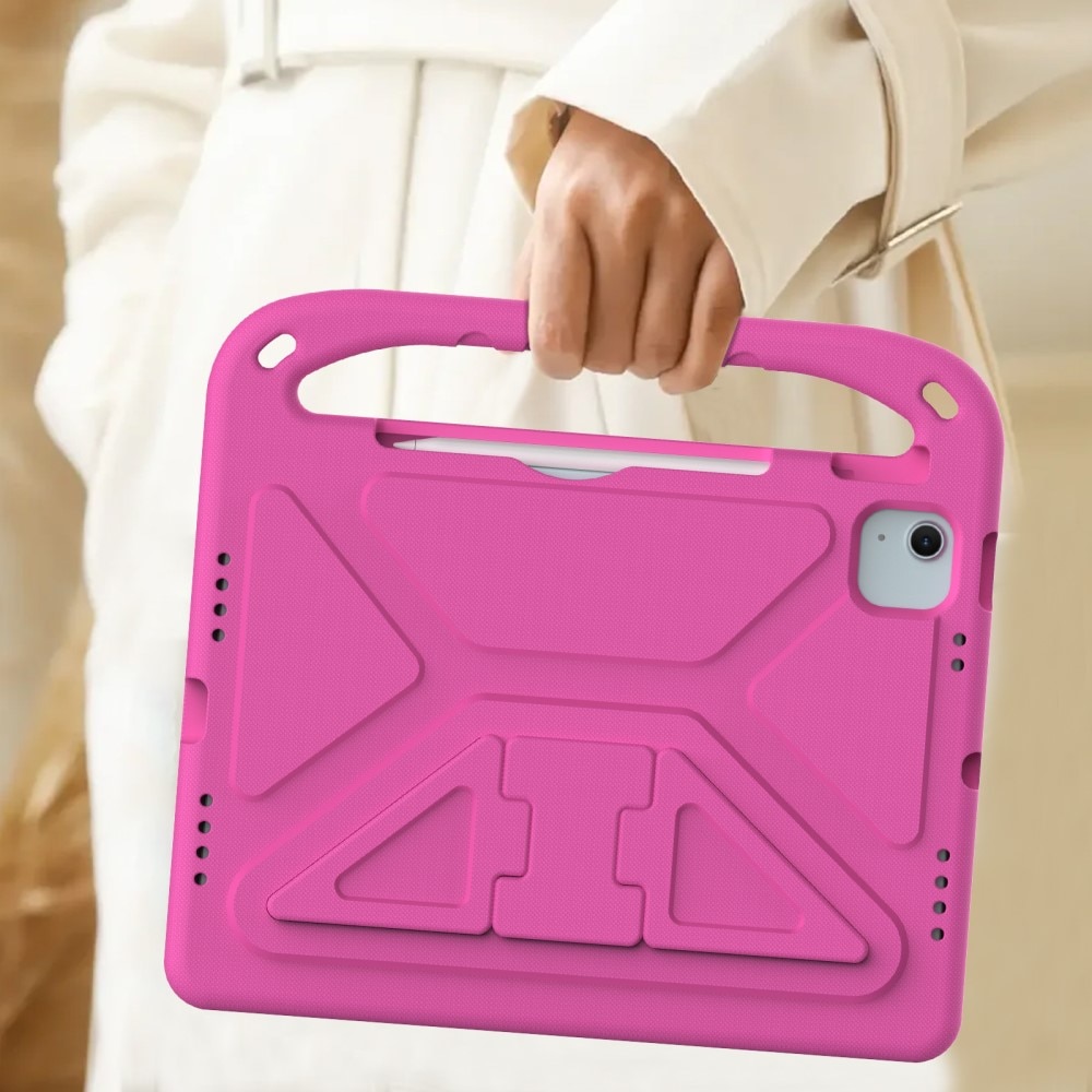 Funda EVA con asa para niños para iPad Air 11 6th Gen (2024) rosado