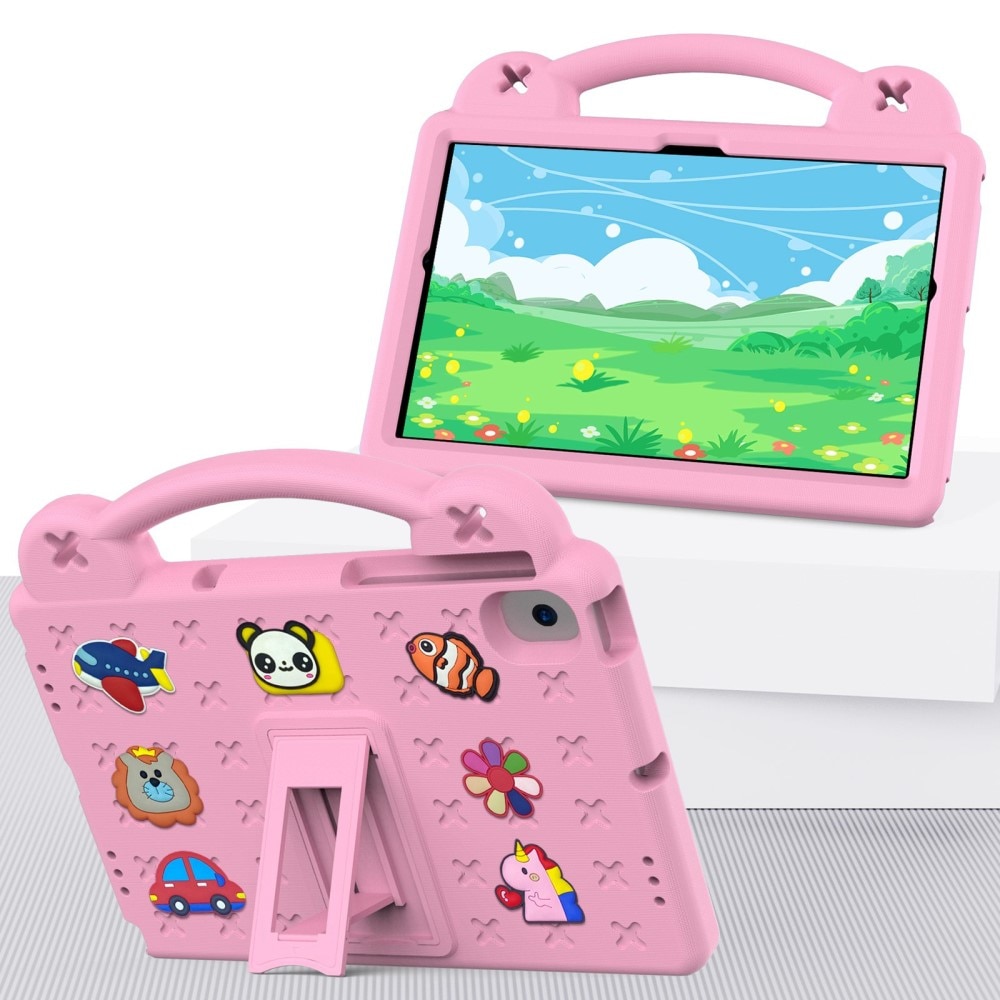 Kickstand Funda a prueba de golpes para niños Samsung Galaxy Tab A8 10.5, rosado