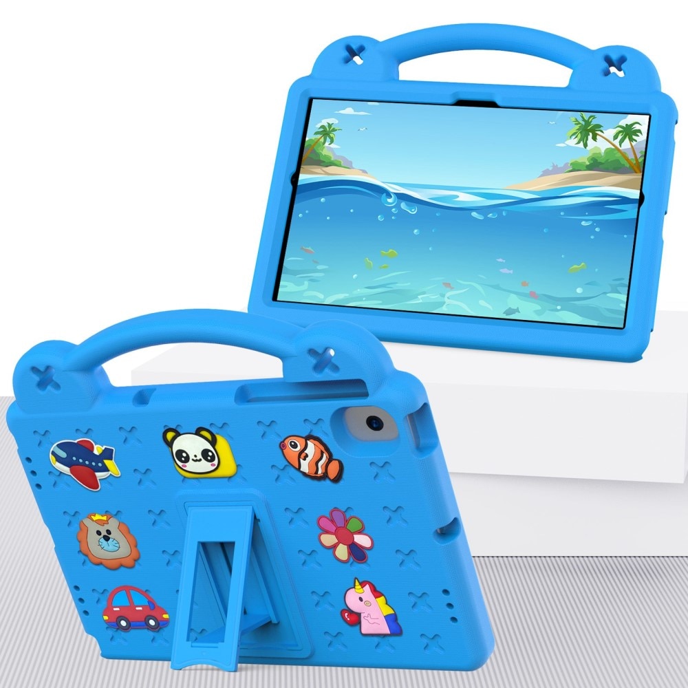 Kickstand Funda a prueba de golpes para niños Samsung Galaxy Tab A8 10.5, azul