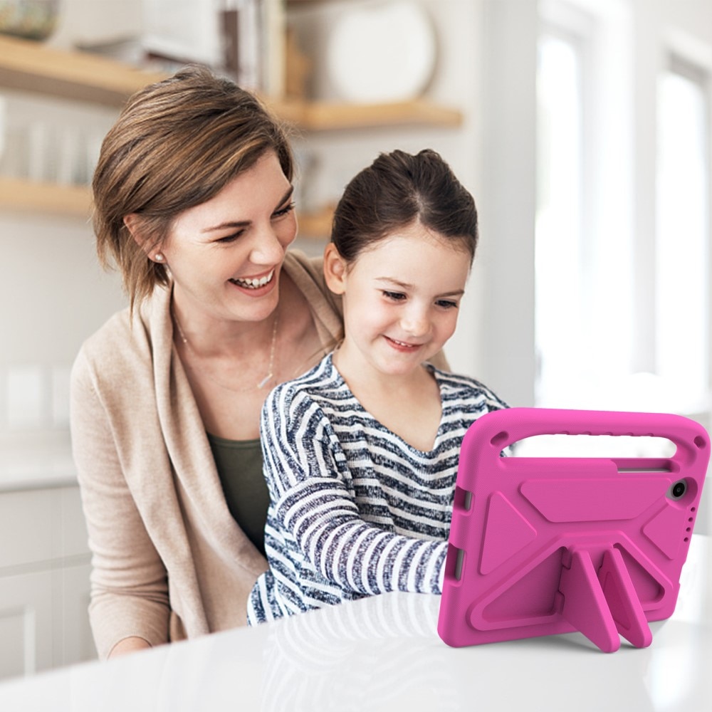 Funda EVA con asa para niños para Lenovo Tab M8 (4th Gen) rosado