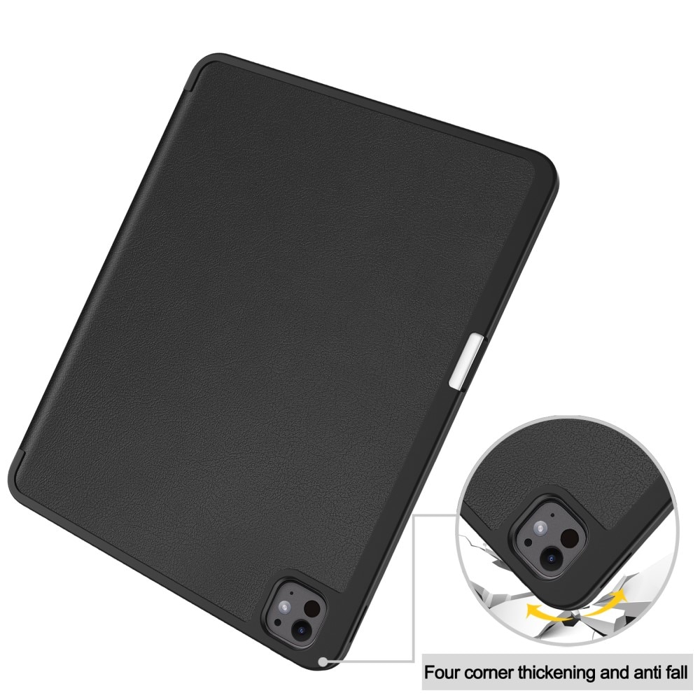 Funda Tri-Fold con portalápices iPad Pro 13 7th Gen (2024) negro